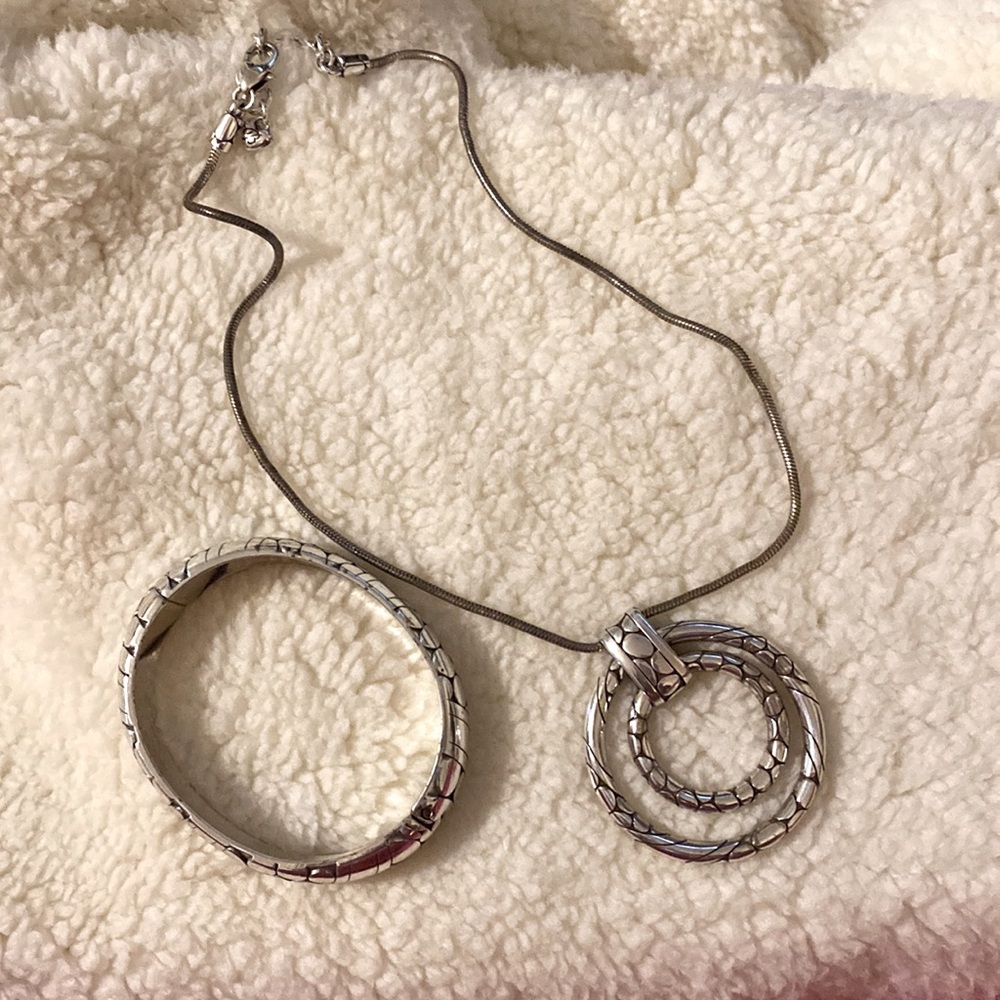 Brighton (Pebble) Necklace and bangle